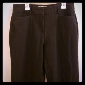 Dress barn, petite, black work Dress pants